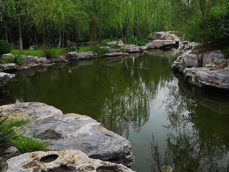 围边驳岸景石