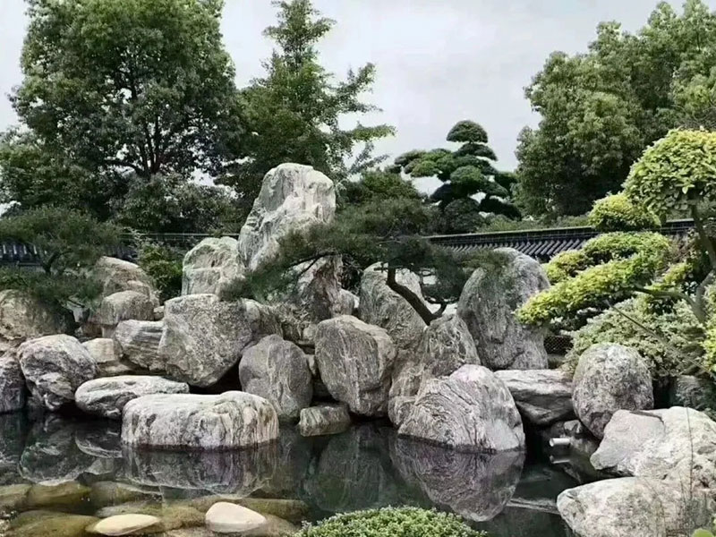 塑石驳岸造景