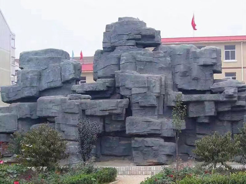 钢筋混泥土假山